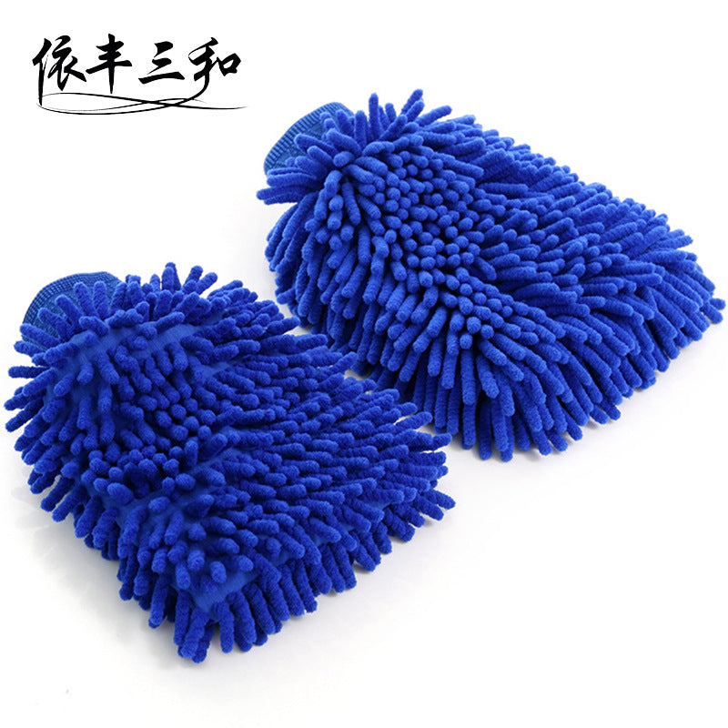 NOREVIO WashGlove™ | Gant de Lavage Auto Microfibre