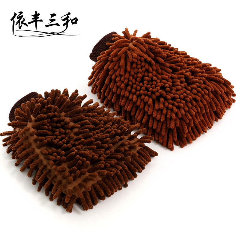 NOREVIO WashGlove™ | Gant de Lavage Auto Microfibre