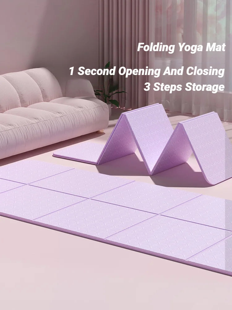 NOREVIO YogaFlex™ | Tapis de Yoga Pliable Antidérapant