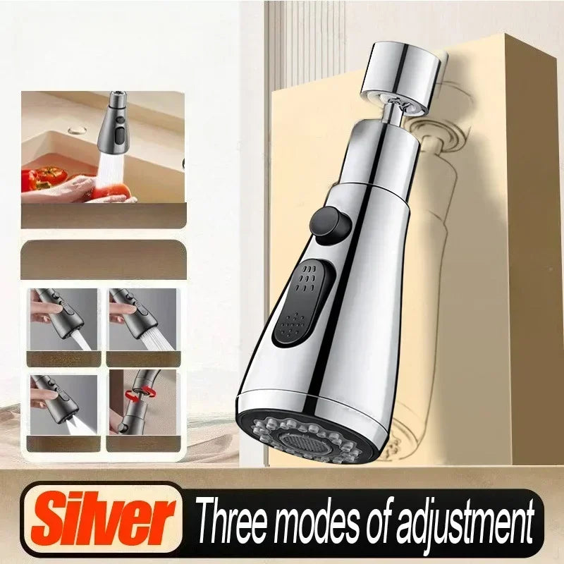 NOREVIO AquaFlex™ | Extension de Robinet Rotative 360°
