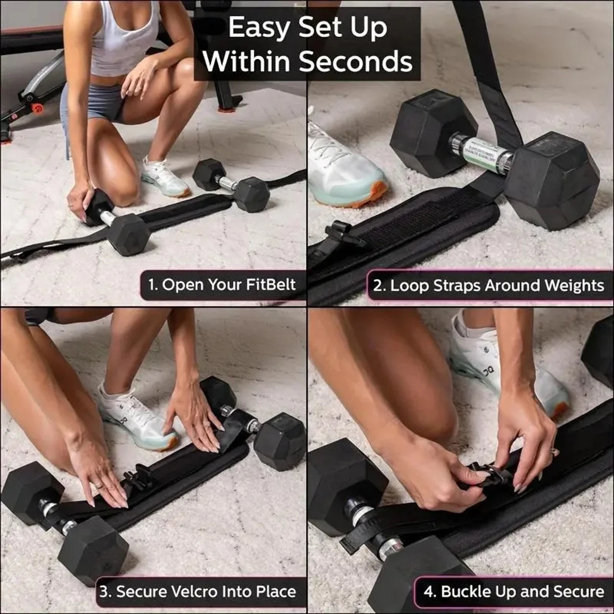 NOREVIO ShapeBelt™ | Ceinture Lestée Réglable